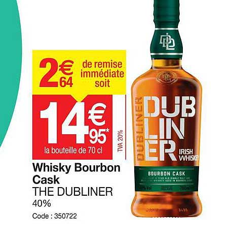 whisky bourbon cask the dubliner
