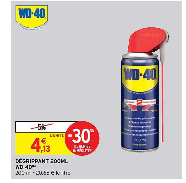 dégrippant 200ml wd 40