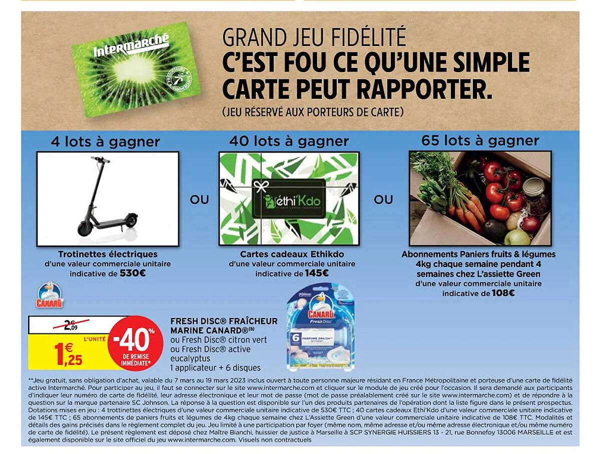 fresh disc fraîcheur marine canard