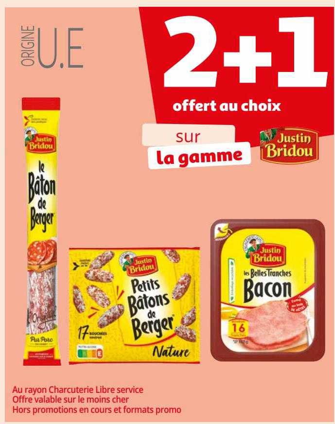 la gamme justin bridou