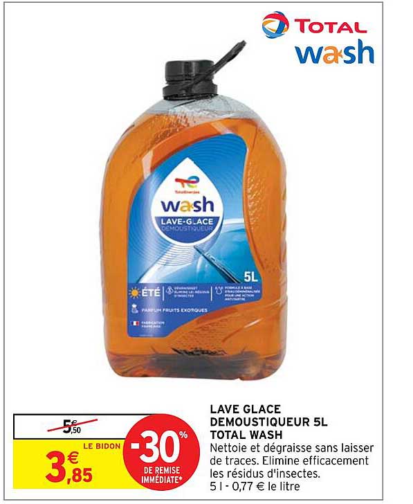 lave glace démoustiqueur 5l total wash