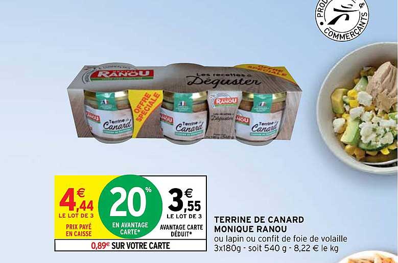 terrine de canard monique ranou