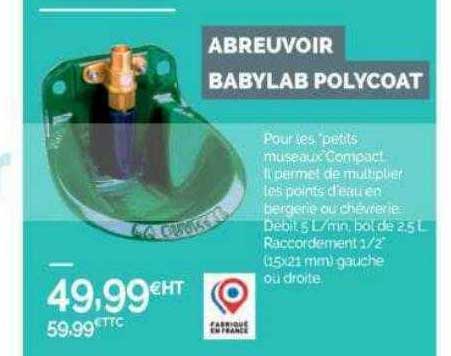 abreuvoir babylab polycoat