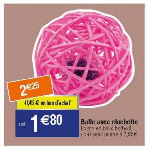 balle avec clochette