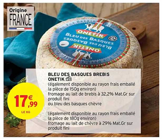 bleu des basques brebis onetik