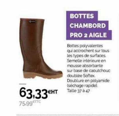 bottes chambord pro 2 aigle