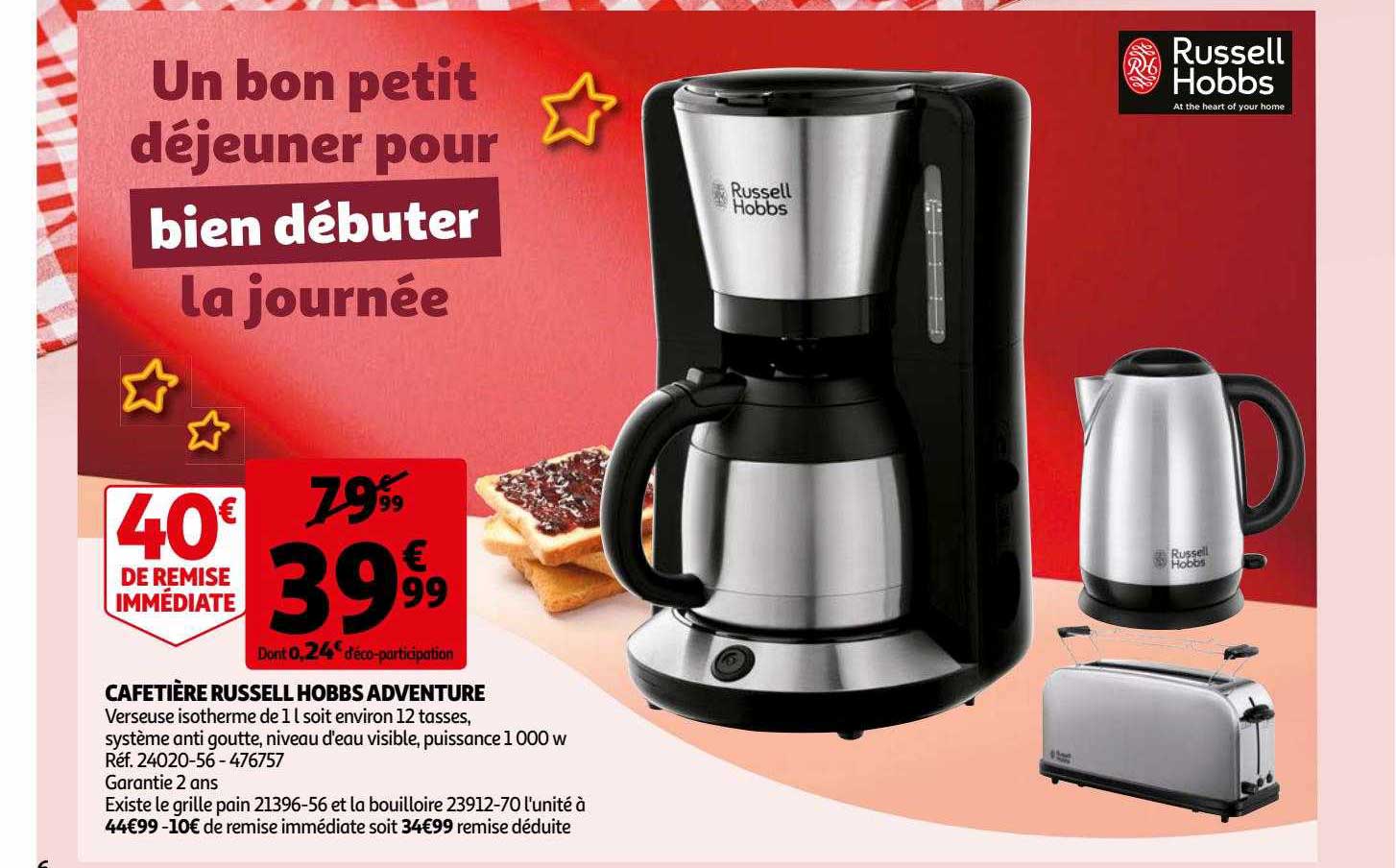 cafetière russell hobbs adventure