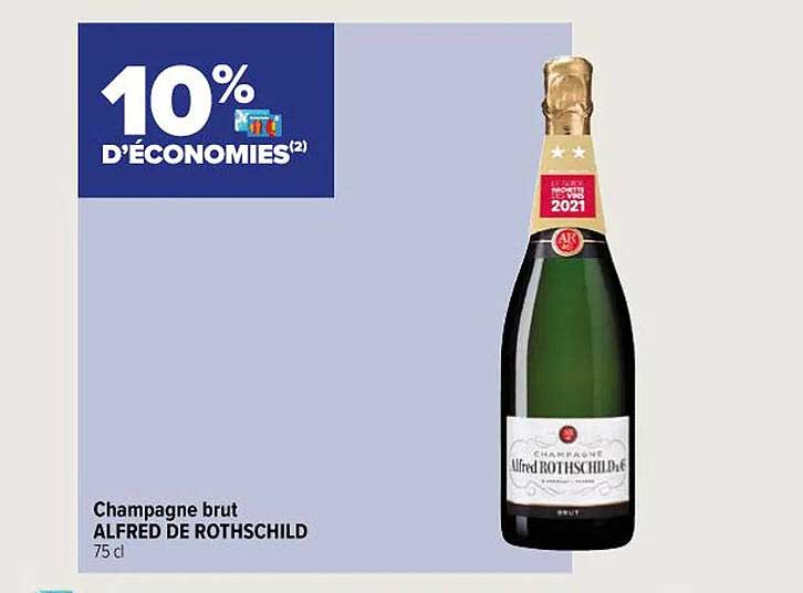 champagne brut alfred de rothschild