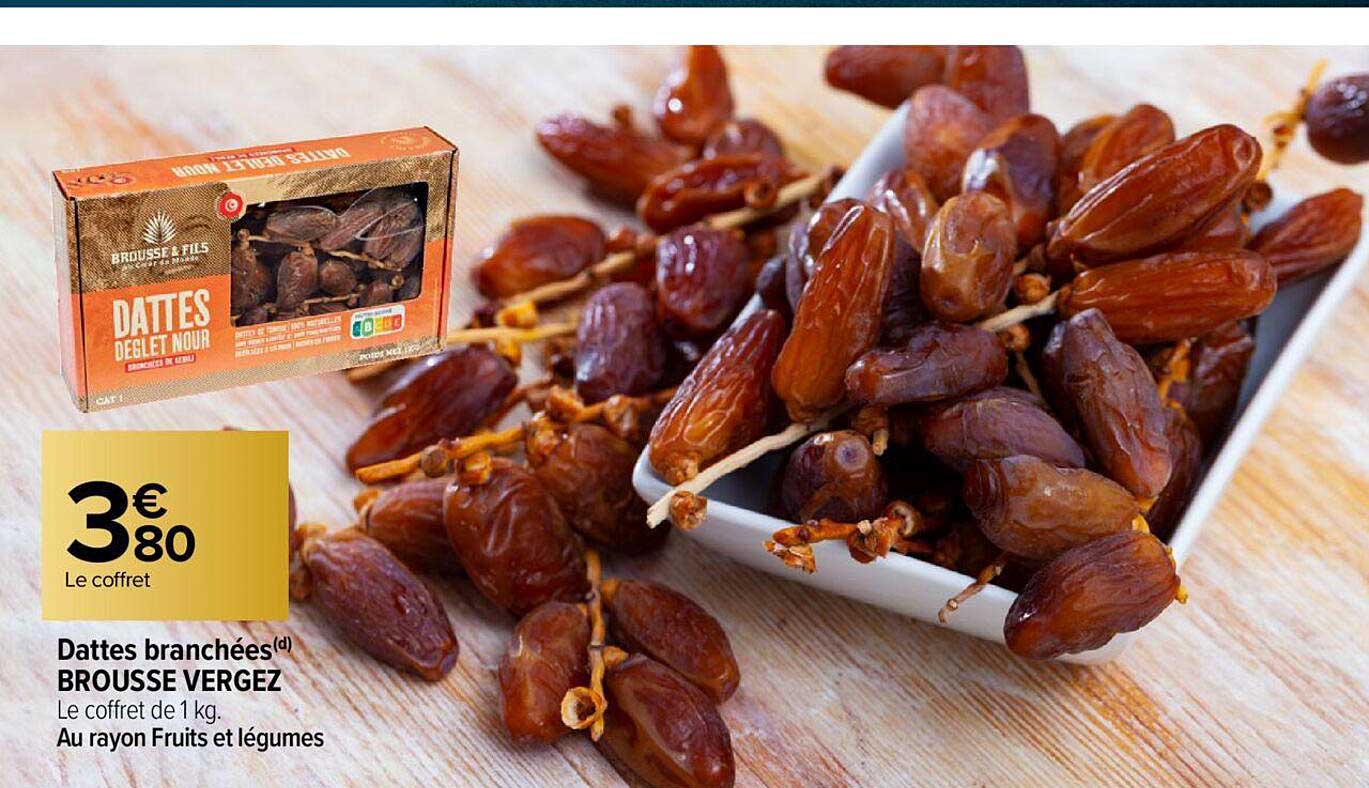 dattes branchées brousse vergez