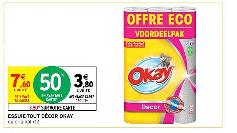 essuie-tout décor okay