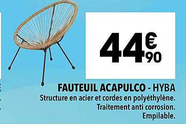 fauteuil acapulco - hyba