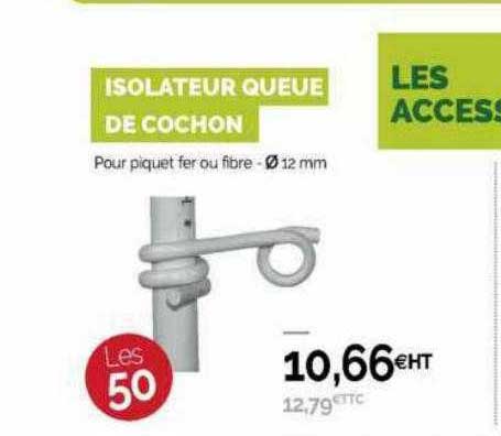 isolateur queue de cochon