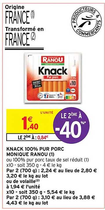 knack 100% pur porc monique ranou
