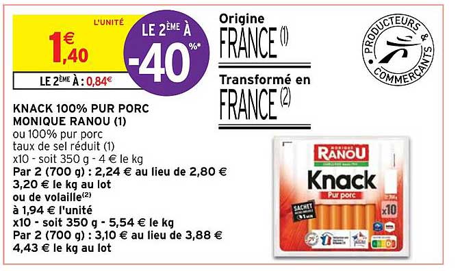 knack 100% pur porc monique ranou