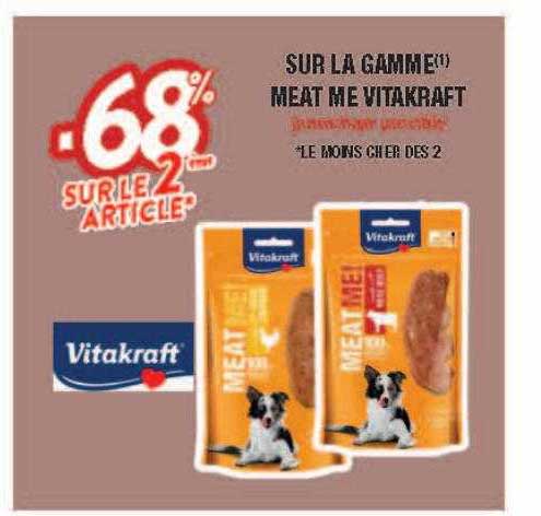 la gamme meat me vitakraft