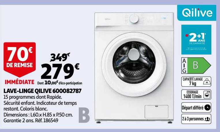 lave-linge qilive
