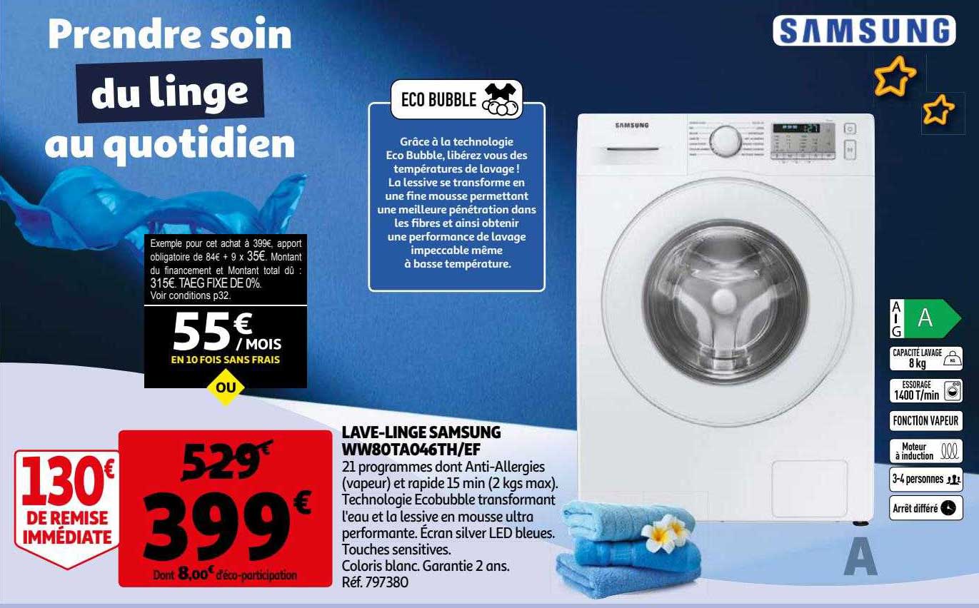 lave-linge samsung