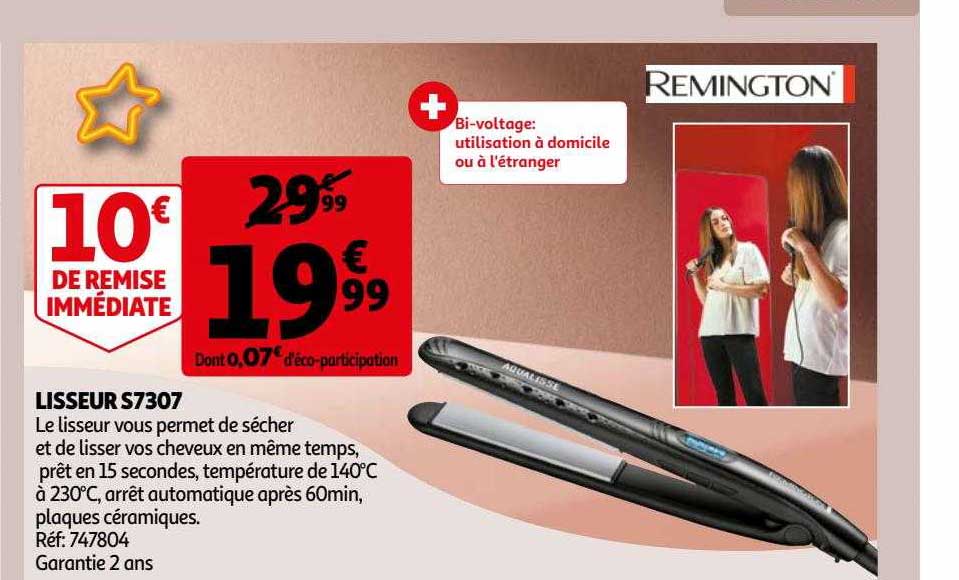 Lisseur S7307 Remington