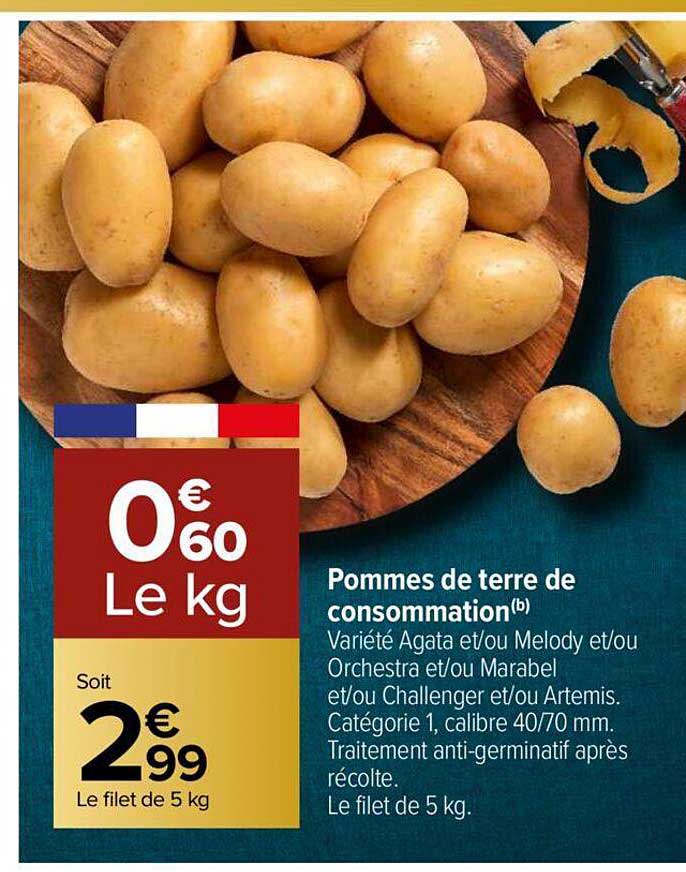 Pommes De Terre De Consommation