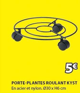 porte-plantes roulant kyst