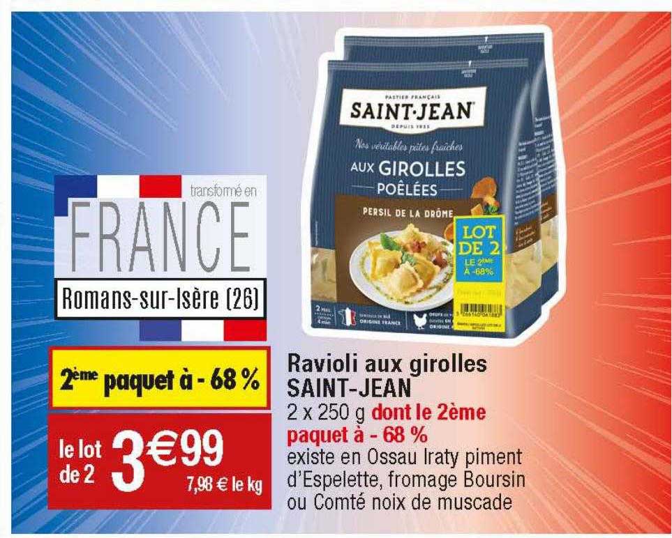 ravioli aux girolles saint-jean