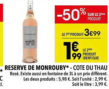 reserve de monrouby - côte du thau