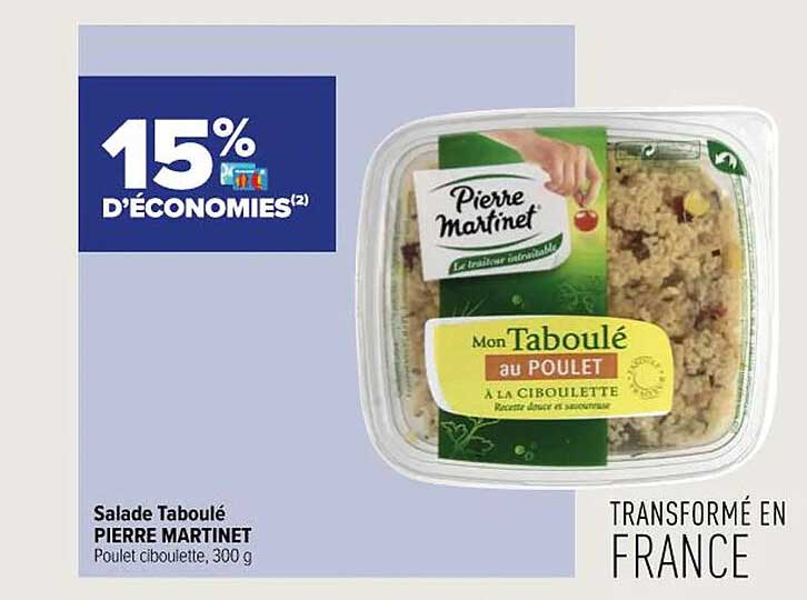 Salade Taboulé Pierre Martinet