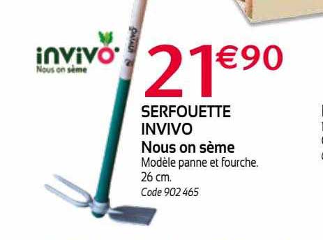 serfouette invivo nous on sème