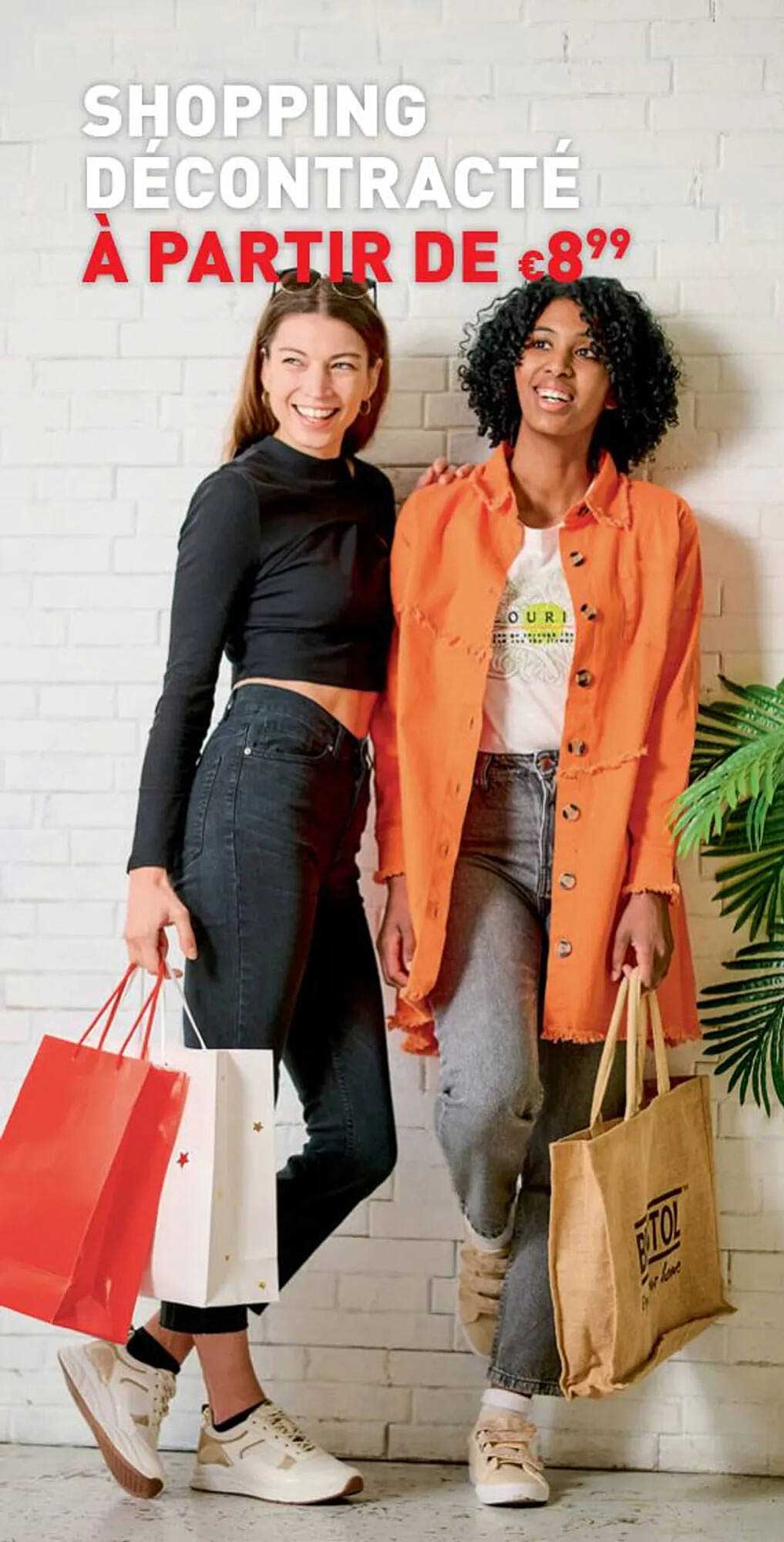 shopping décontracté