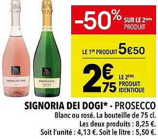 signoria dei dogi prosecco
