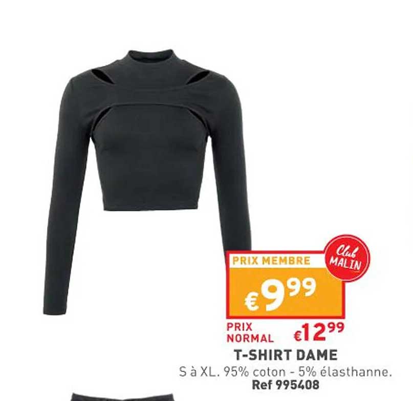t-shirt dame