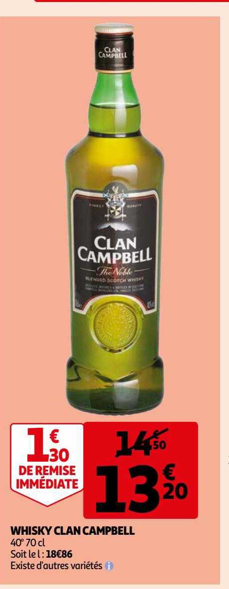 whisky clan campbell