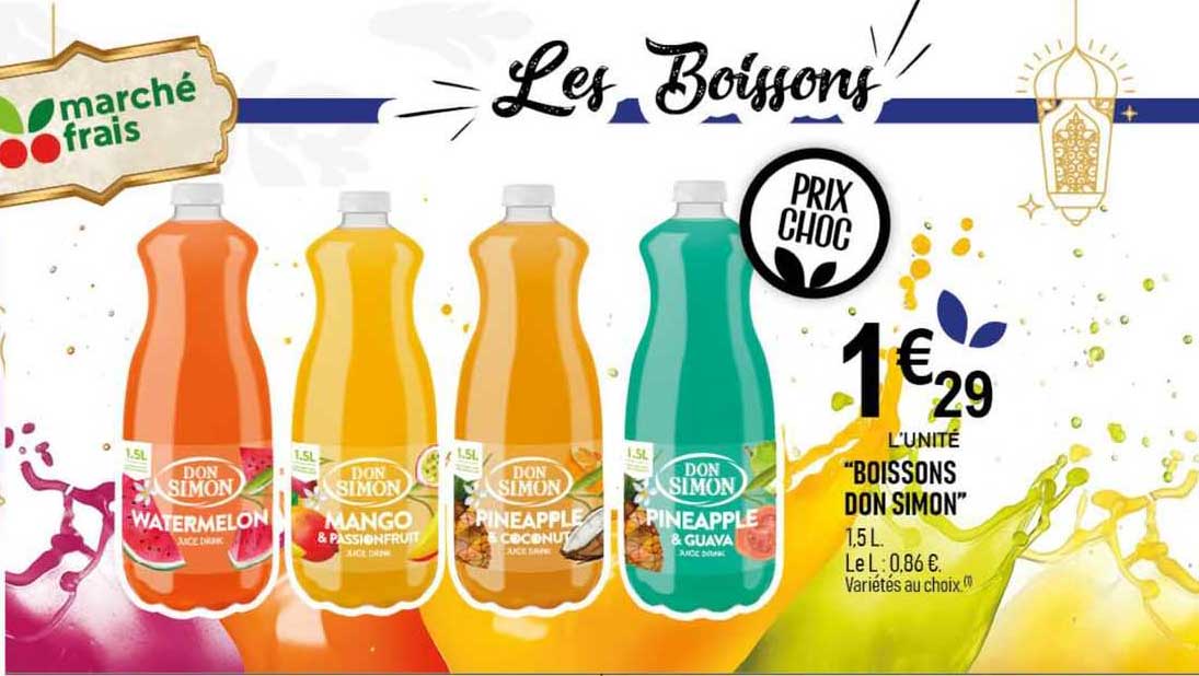 "boissons don simon"