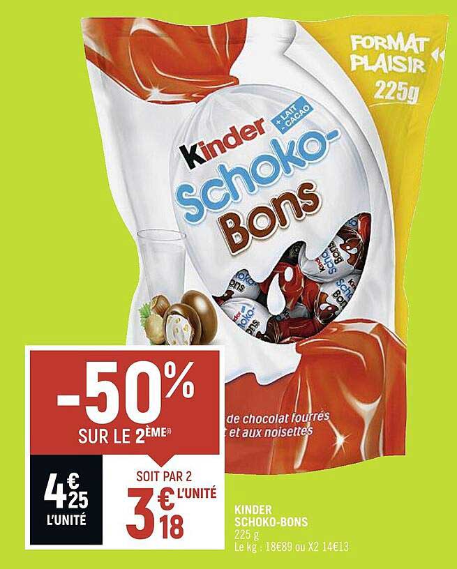 kinder schoko bons