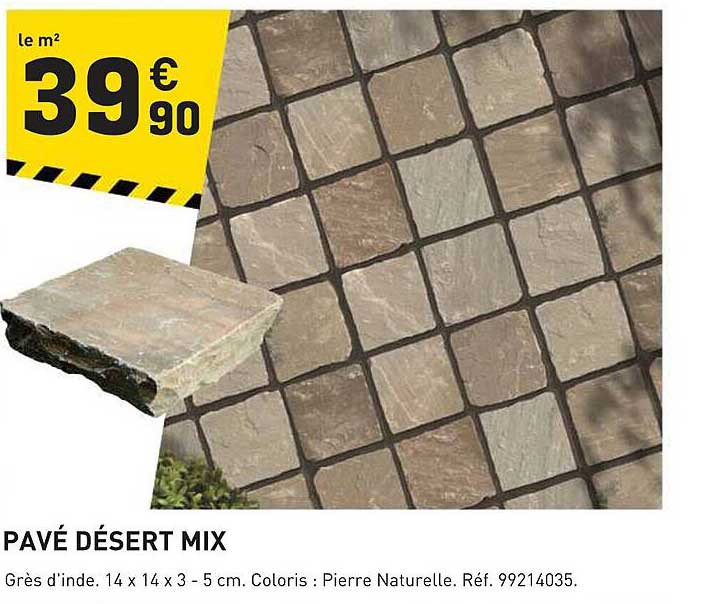 pavé désert mix