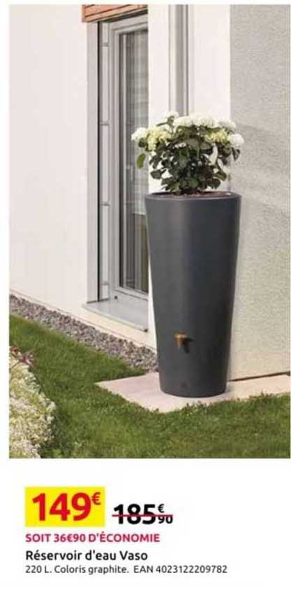 réservoir d'eau vaso