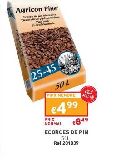 Agricon Pine écorces De Pin