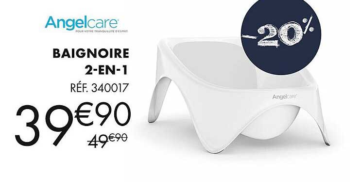 angelcare baignoire 2-en-1
