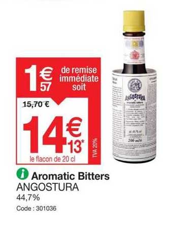 Aromatic Bitters Angostura