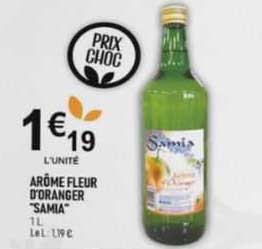 arôme fleur d'oranger "samia"