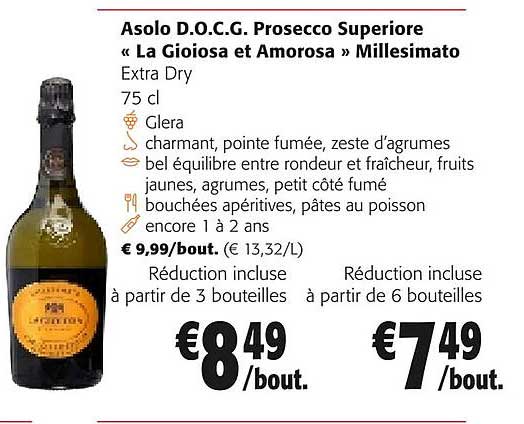 asolo d.o.c.g. prosecco superiore «la gioiosa et amorosa» millesimato