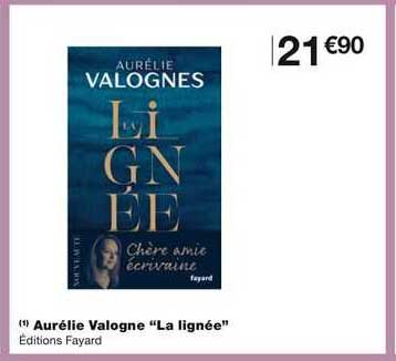 aurélie valogne "la lignée"