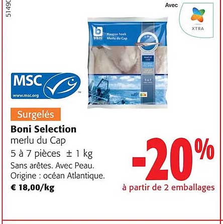 Boni Selection Merlu Du Cap