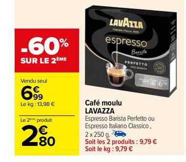 Café Moulu Lavazza