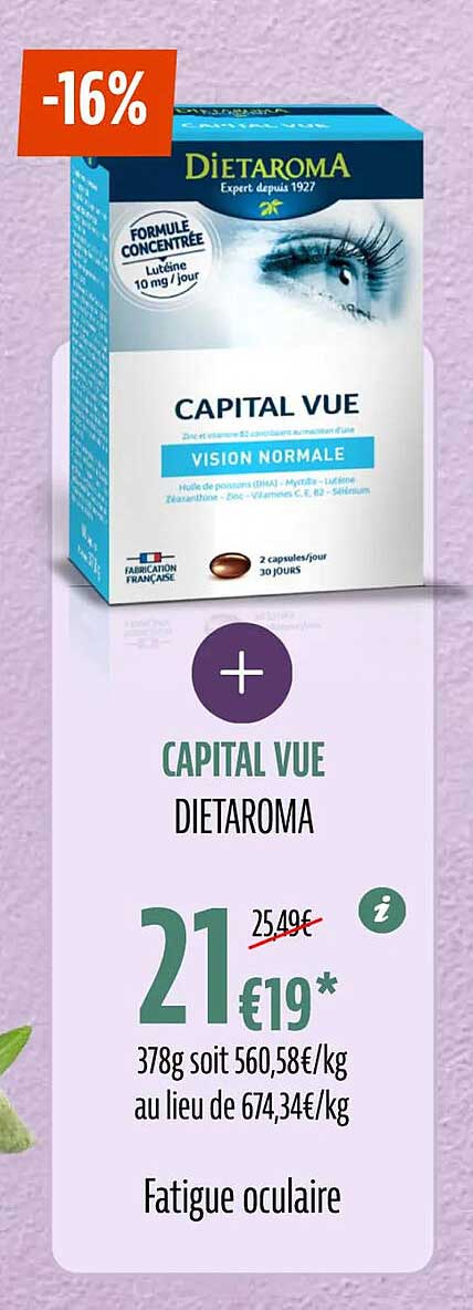 Capital Vue Dietaroma