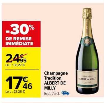 champagne tradition albert de milly
