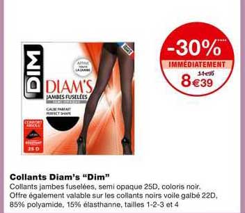 collants diam's "dim"