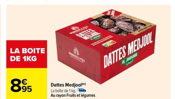dattes medjool