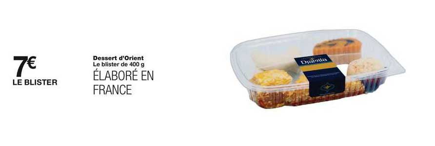 dessert d'orient