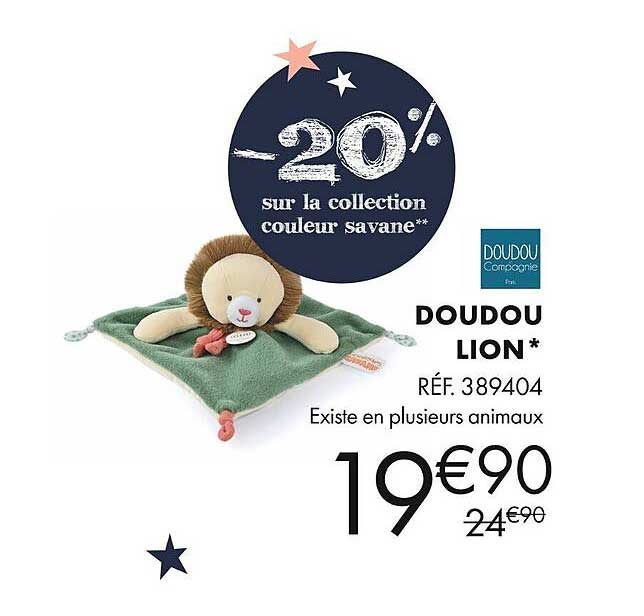 doudou compagne doudou lion